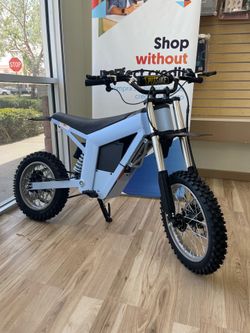 Electric Dirt Bike Pitbike 40mph Off Road Ebike Financing $49 Down Payment