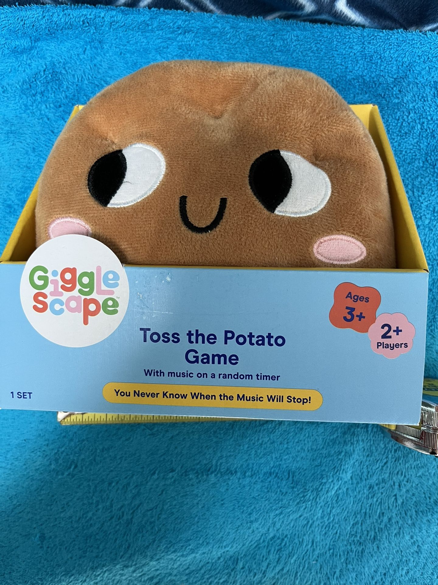 Toss the Potato Game - Gigglescape™: Electronic Toy, Hot Potato, Social Skills, 2+ Players, Ages 3+, Batteries Included