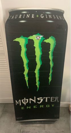 Monster Energy Large cardboard Sign