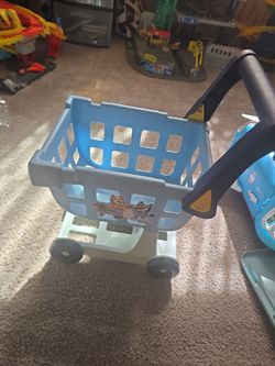Blueys shopping cart
