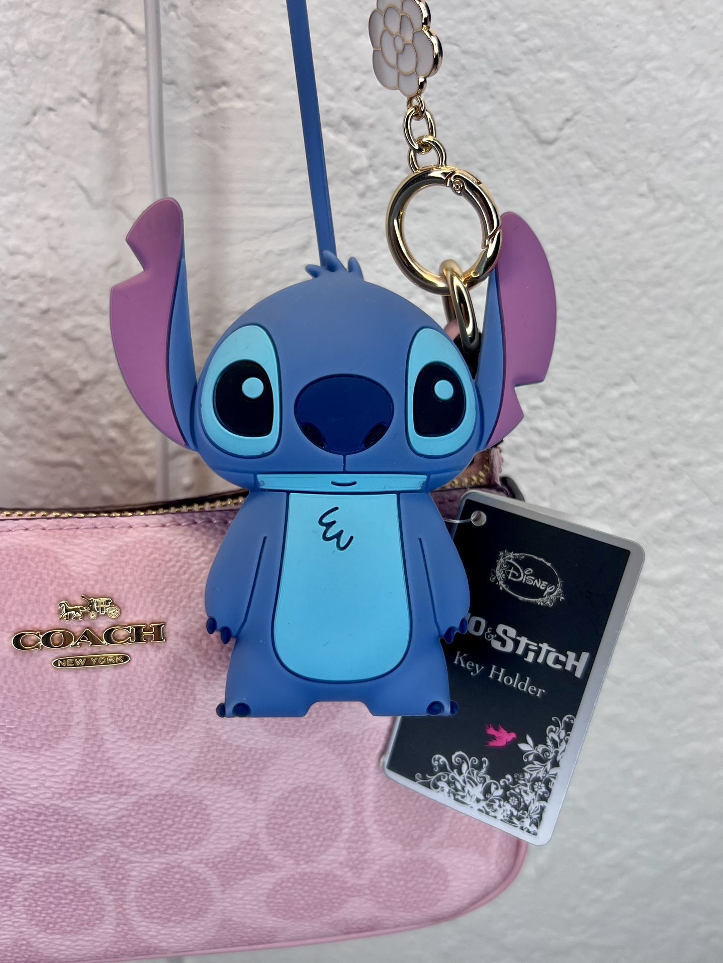 Loungefly Disney Lilo & Stitch Small Key Holder & Keychain RARE
