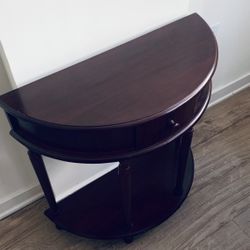 Half moon End table