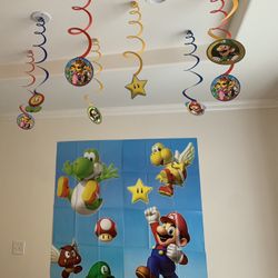 Mario Birthday Party Decorations  
