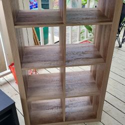 TV Stand/ Wooden Book Shelves
