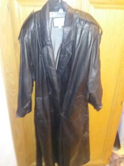 Men's leather jacket size medium