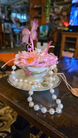 August Birthday Teacup