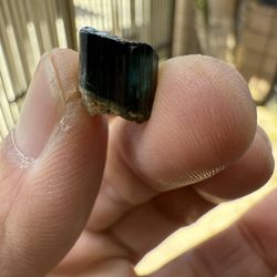 11 Carat Natural Indicolite Blue Tourmaline Crystal From Kunar Afghanistan
