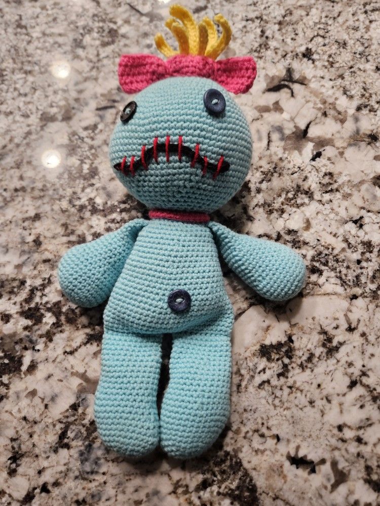 Hand Crocheted Scrump 50$ Firm