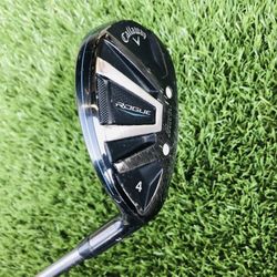 Callaway Rogue X 4 Hybrid Aldila Synergy Regular Graphite Mens RH