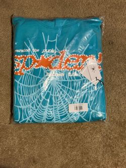Cyan spider hoodie v2