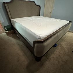 Ashley Furniture King Bed Frame (mattress NOT Included)