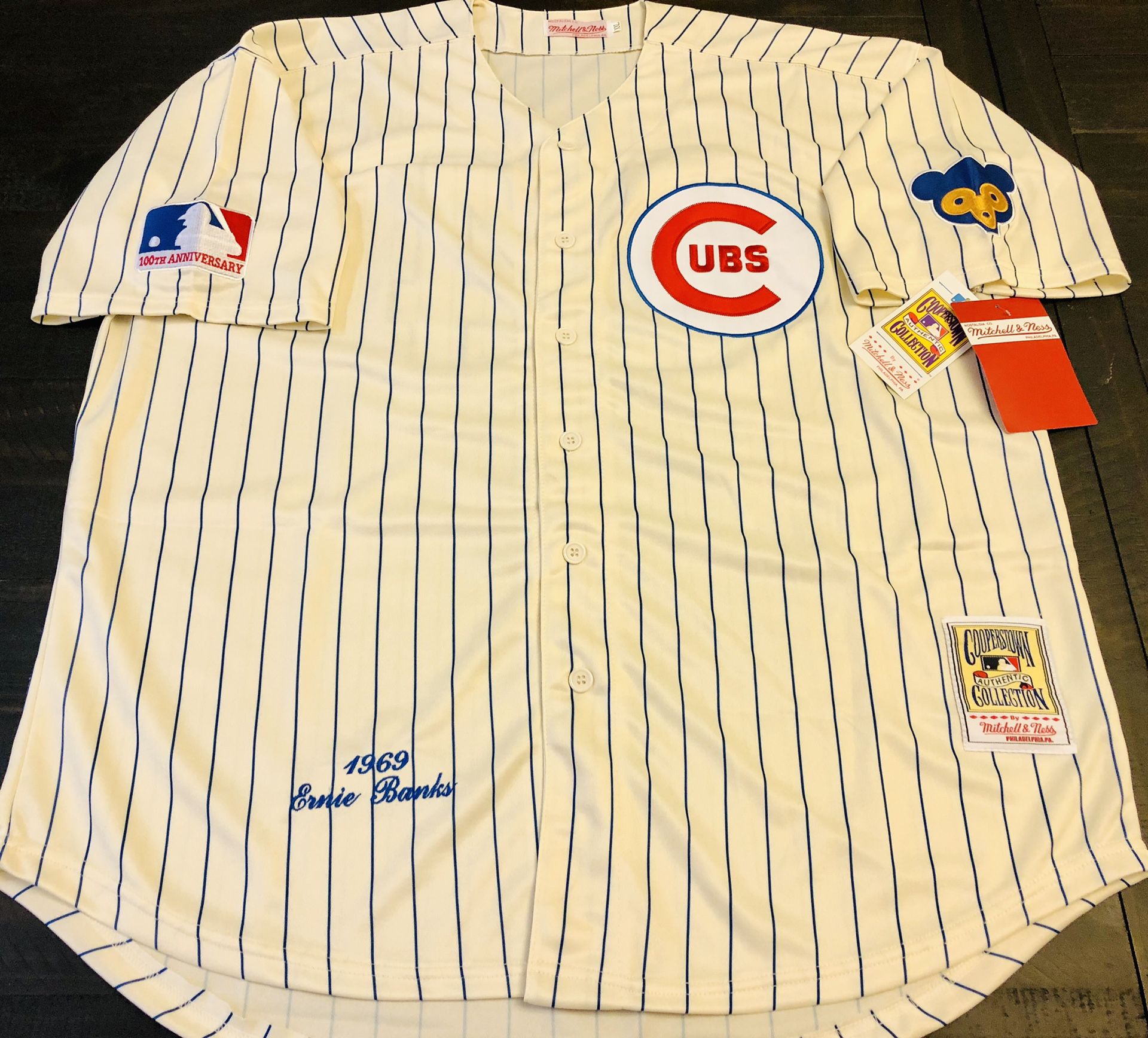 Ernie Banks Chicago Cubs Jersey