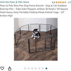 Pet Pen And Dog House 