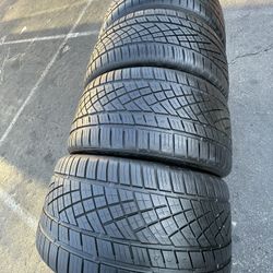 Selling Set Of TIRES CONTINENTAL EXTREMECONTACT DWS 315/35/R22 And 275/40/R22