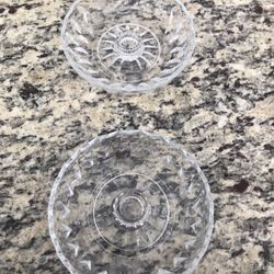 2 Princess House Canfle Holders