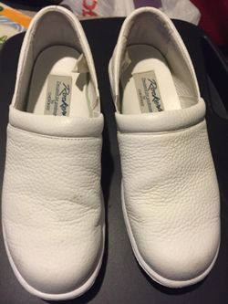 Professional slip on white shoes 6 1/2