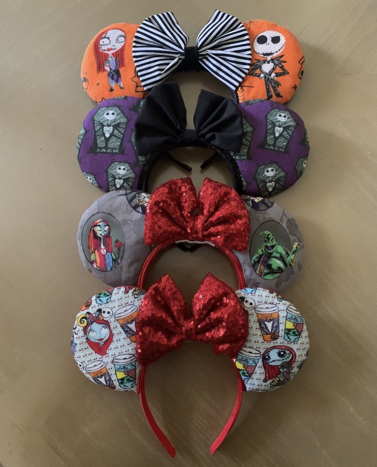 Halloween Theme Minnie Ears Headbands Handmade