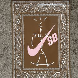 Cactus Jack Nike SB Poster