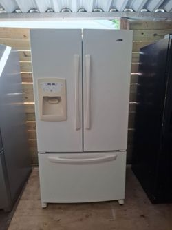White French Door fridge