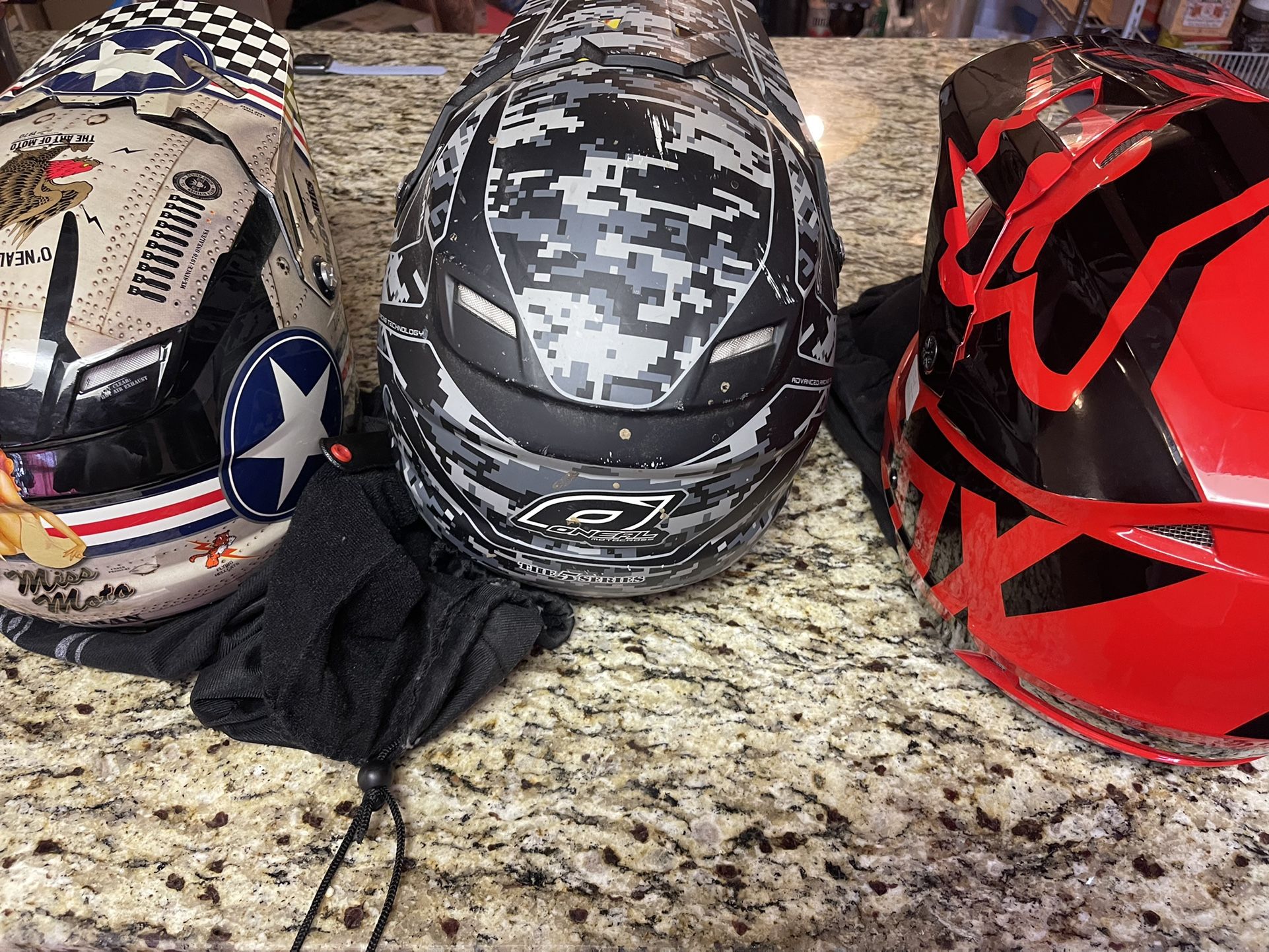 Dirt bike Helmets Fox O’Neal Racing