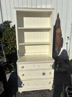 White dresser