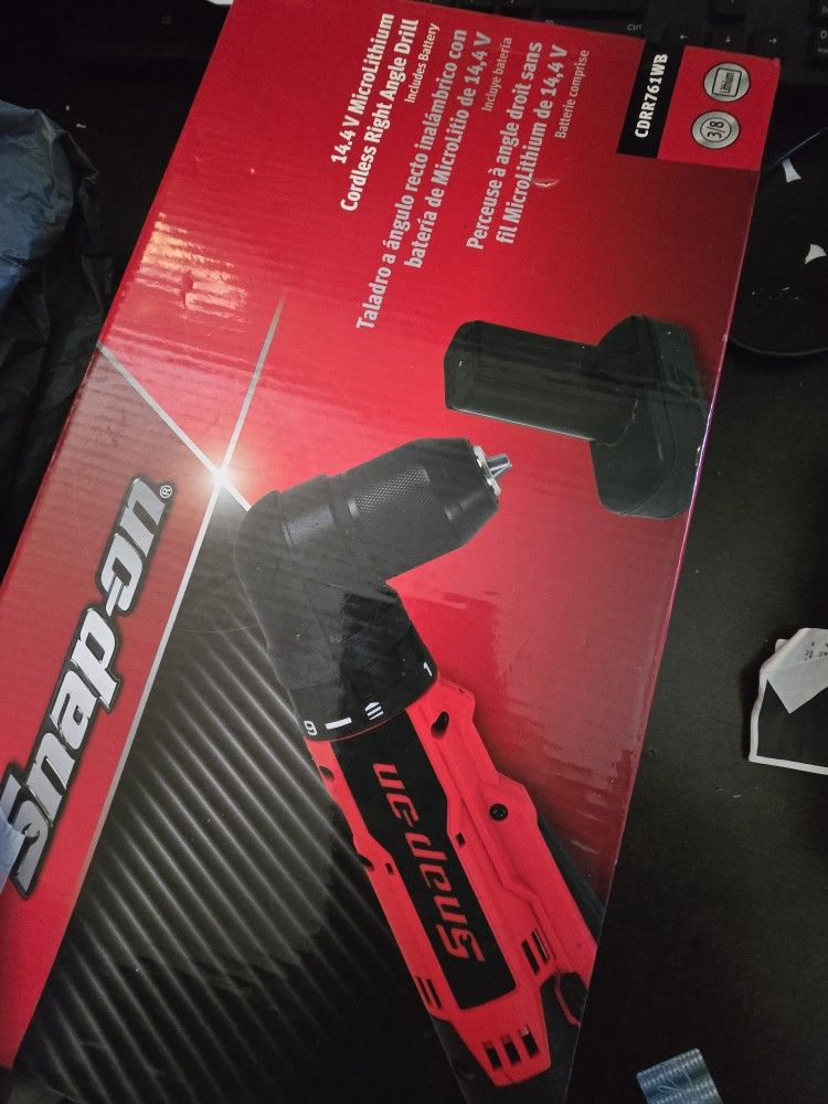 Snap On Cordless Right Angle Drill Cdrr761wb