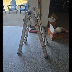 multi ladder 13 positions 11 feet completely extended