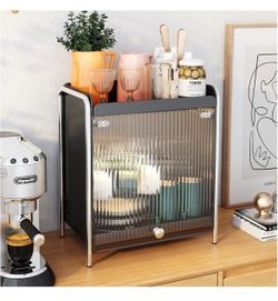 New In Box Organizer Makeup Counter Black Bathroom Kitchen Bedroom