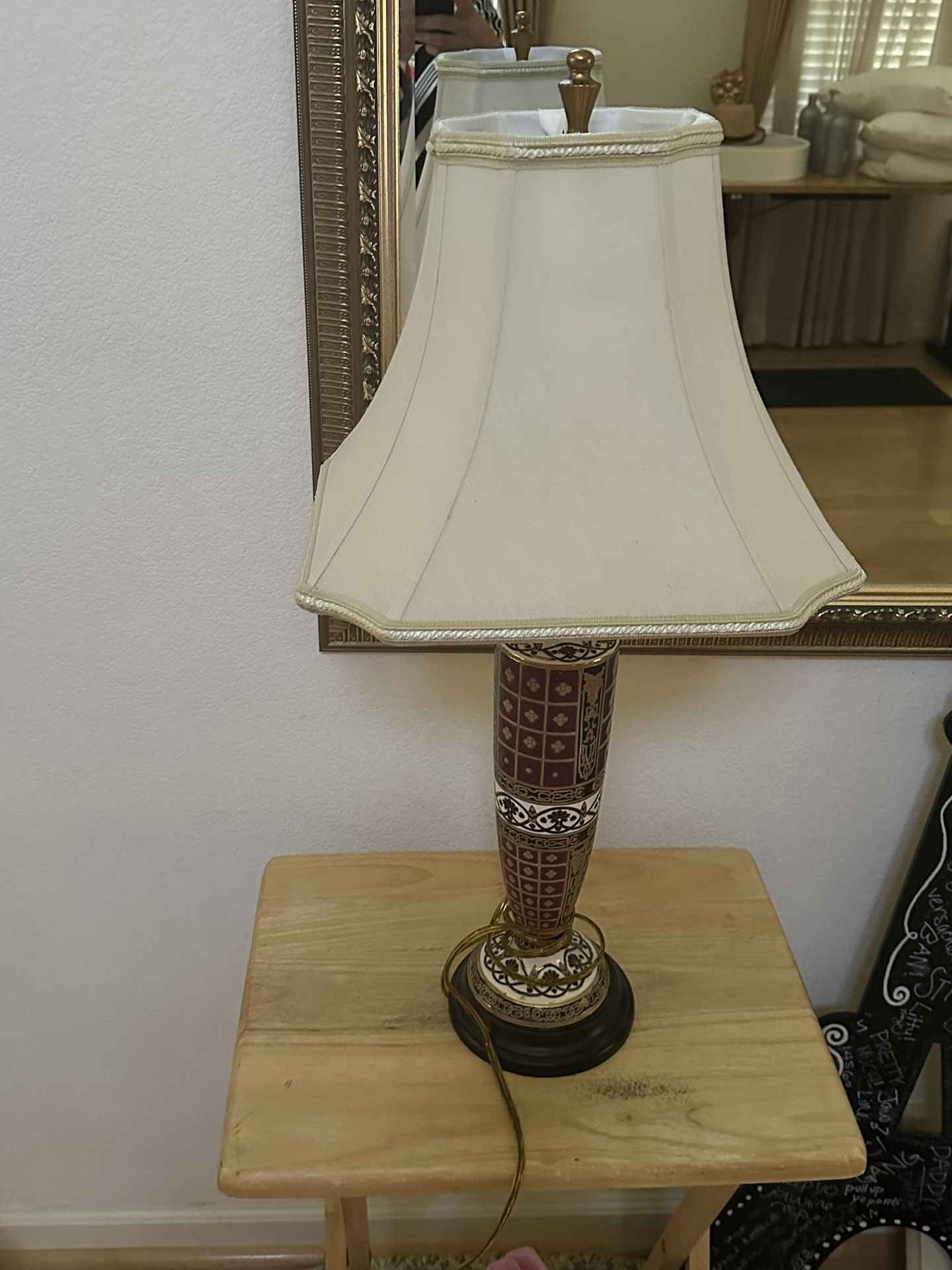 Bombay Co. Ceramic Lamp