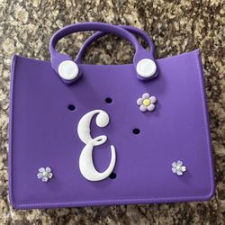 Rubber Bag With Charms