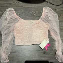 Blush Croptop