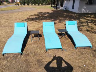 5 piece Rattan Folding Lounge Set