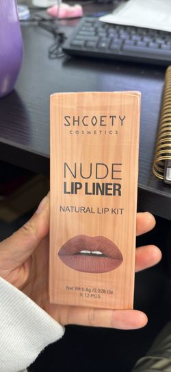 SHCOETY Cosmetics Nude Lip Liner Natural Lip Kit 12-Piece