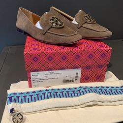 Tory Burch (Size 7) Suede Loafer (New/Never Worn)
