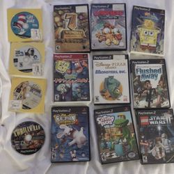PS2 Games Used