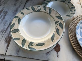 Ten Bowls And Twelve Dinner Plates