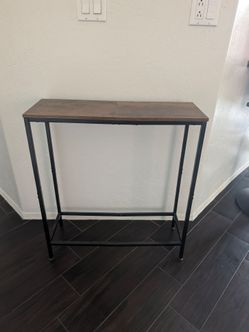 Narrow entryway Table