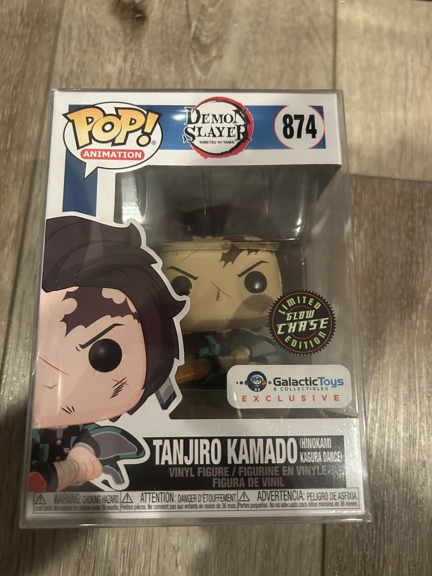 Demon Slayer Anime Funko Pop Tanjiro 874 Chase