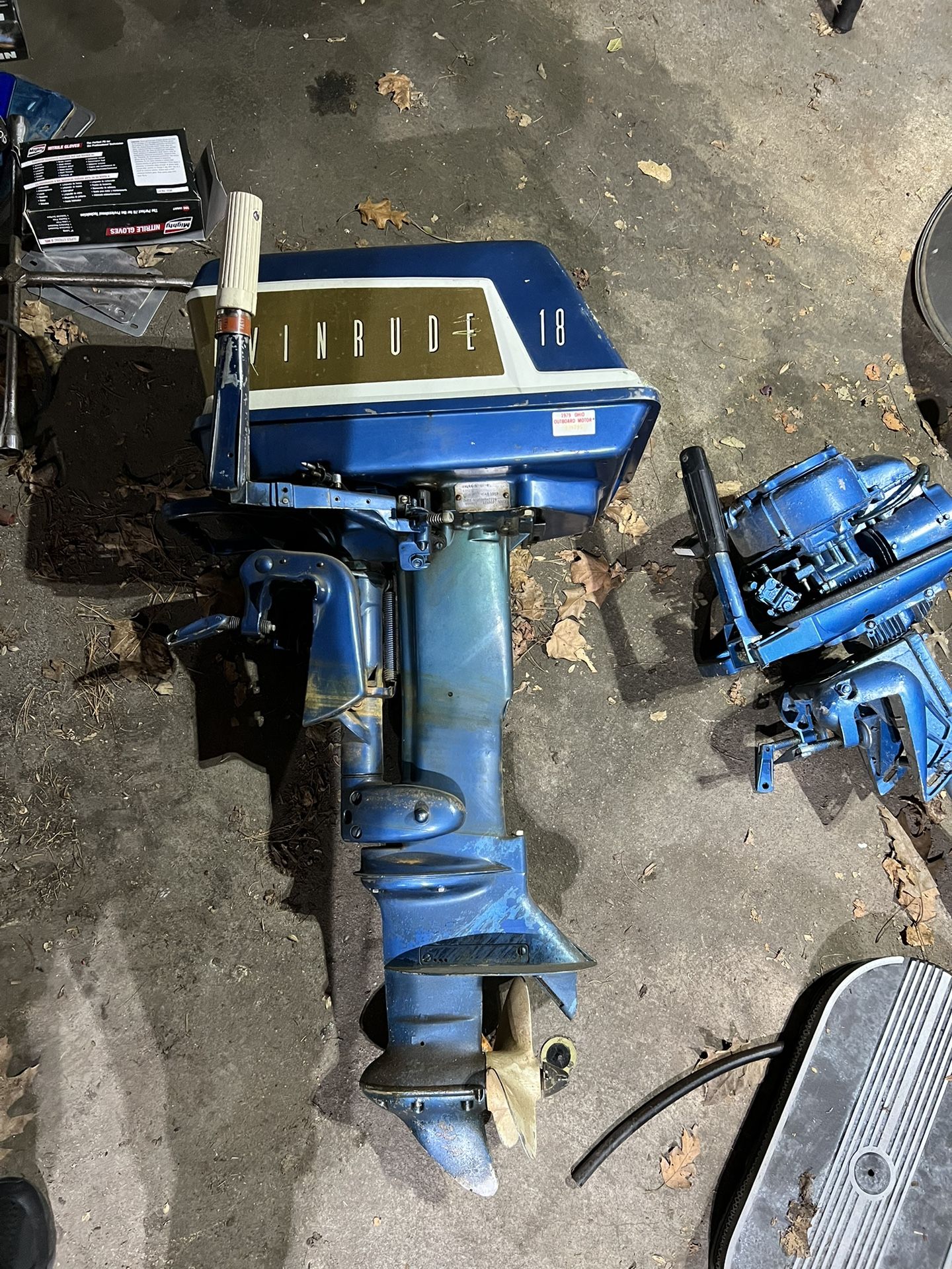 Evinrude 18 Hp 2stroke 1959