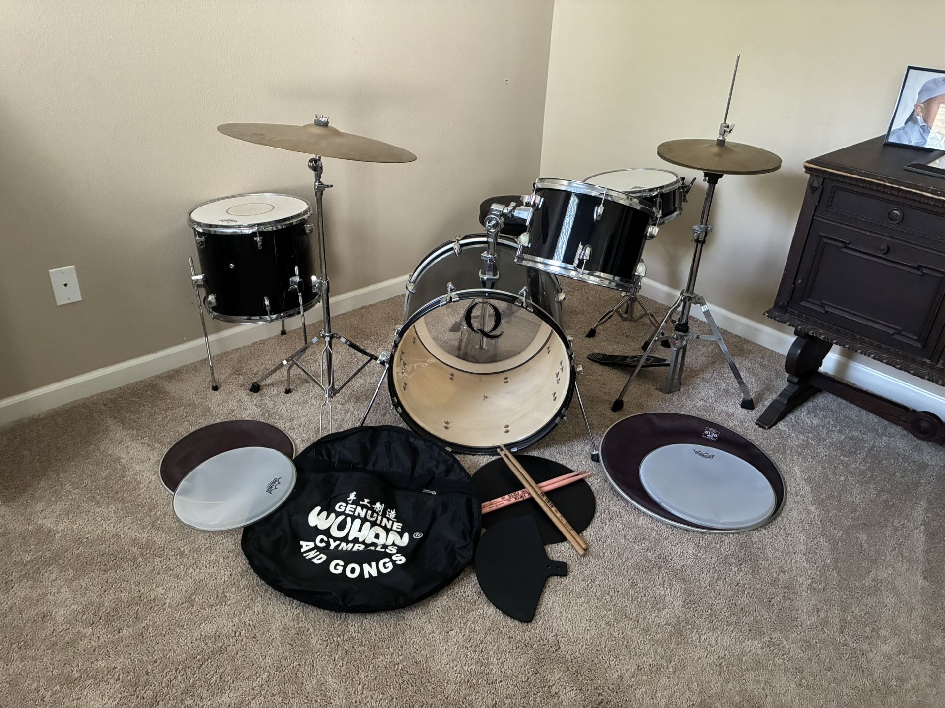 Drum Set And Accessories!!
