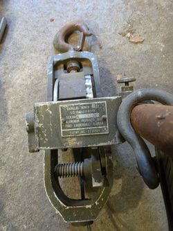 Cadillac Winch Hoist 1/2 Ton Capacity