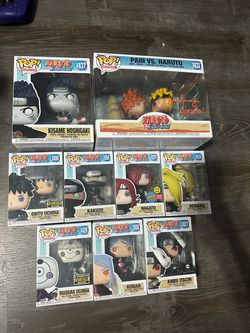 Naruto Funko pop lot.