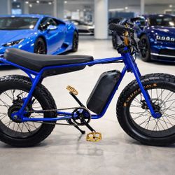 Super73 EBike electric bicycle Z1 bike 1200w super 73 Miami custom build Samsung S2 RX ZX Mojave