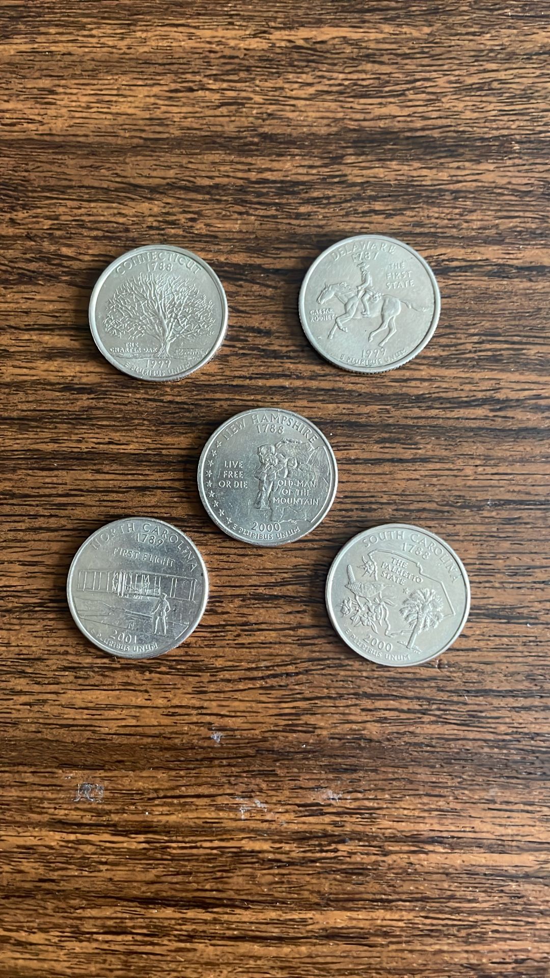5 State Quarters (Collectibles