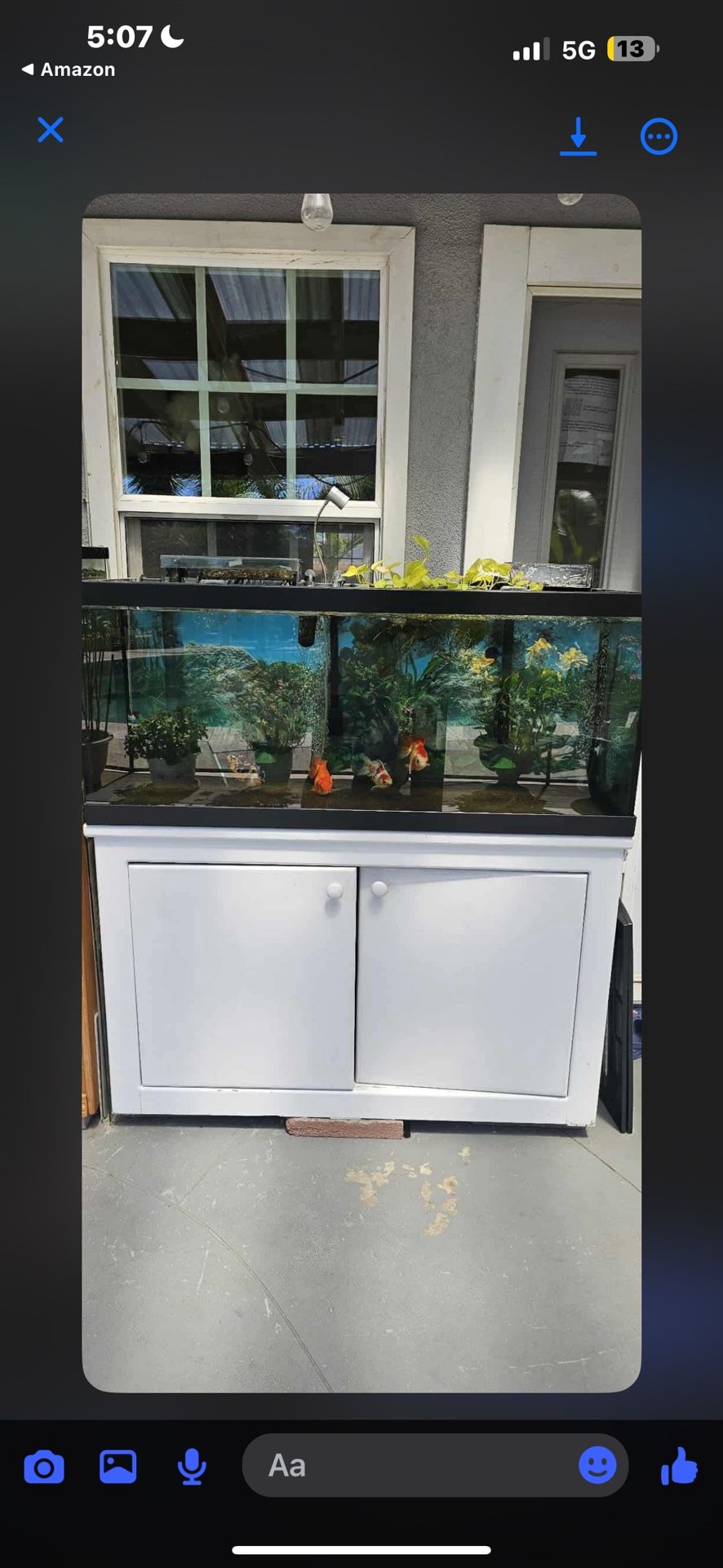 75 gallon tank with eveyrhting you need