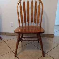 (6) Wooden Chairs For Sale