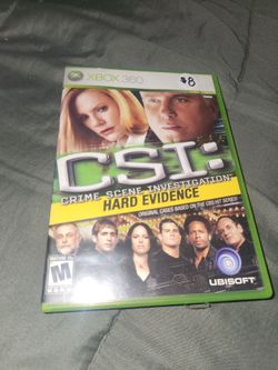 CSI: Hard Evidence Xbox 360 Game