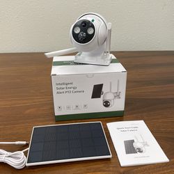 Brand New Solar Alert Camera 360 Degree Rotate, Night Vision 2 Way Audio