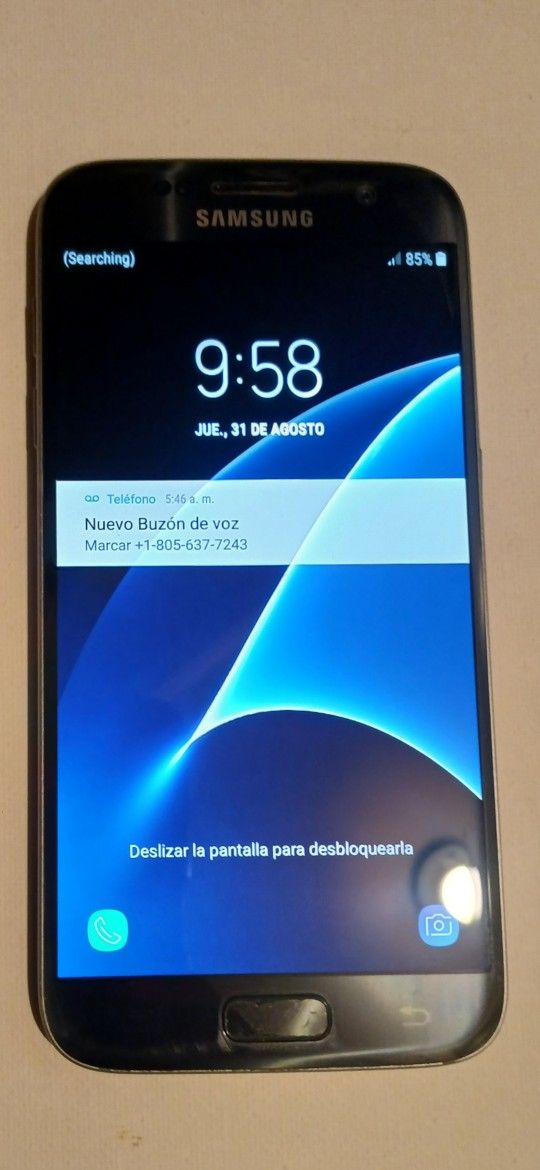 Samsung Galaxy S7 , 32 Gb  Negro Onix Pantalla De 5.1 " Funciona Bien