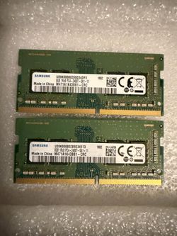 Samsung 16GB 2 x 8gb DDR4 2400T laptop RAM
